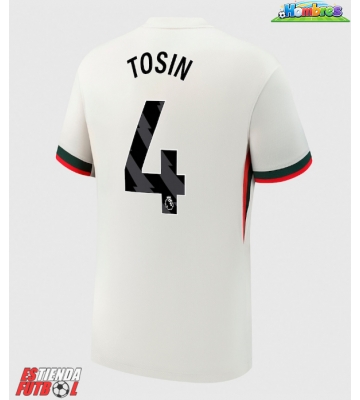 Chelsea Tosin Adarabioyo #4 Segunda Equipación 2025-26 Manga Corta